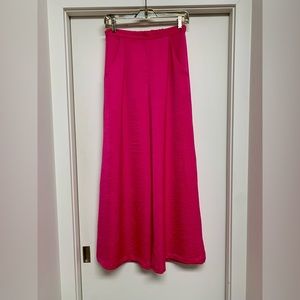 Ripley Rader Hot Pink Wide Leg Pants NWOT